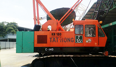 50 Ton Used HITACHI KH180-3 Crawler Crane  