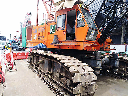 80 Ton Used HITACHI KH300-3 Crawler Crane  