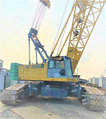 150 Ton Used HITACHI SUMITOMO SCX1500-2 Crawler Crane
