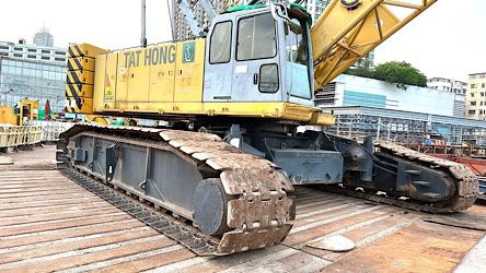 150 Ton Used HITACHI SUMITOMO SCX1500-2 Crawler Crane