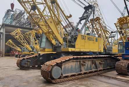 150 Ton Used HITACHI SUMITOMO SCX1500-2 Crawler Crane