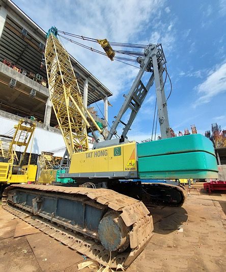 250 Ton Used HITACHI SUMITOMO SCX2500 Crawler Crane