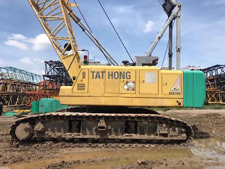 70 Ton Used HITACHI SUMITOMO SCX700 Crawler Crane