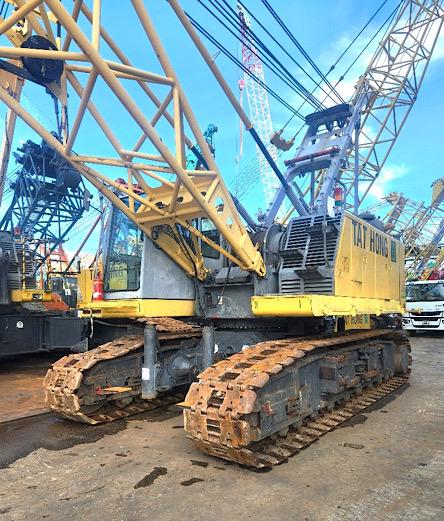 90 Ton Used HITACHI SUMITOMO SCX900-2 Crawler Crane