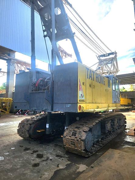 90 Ton Used HITACHI SUMITOMO SCX900-2 Crawler Crane