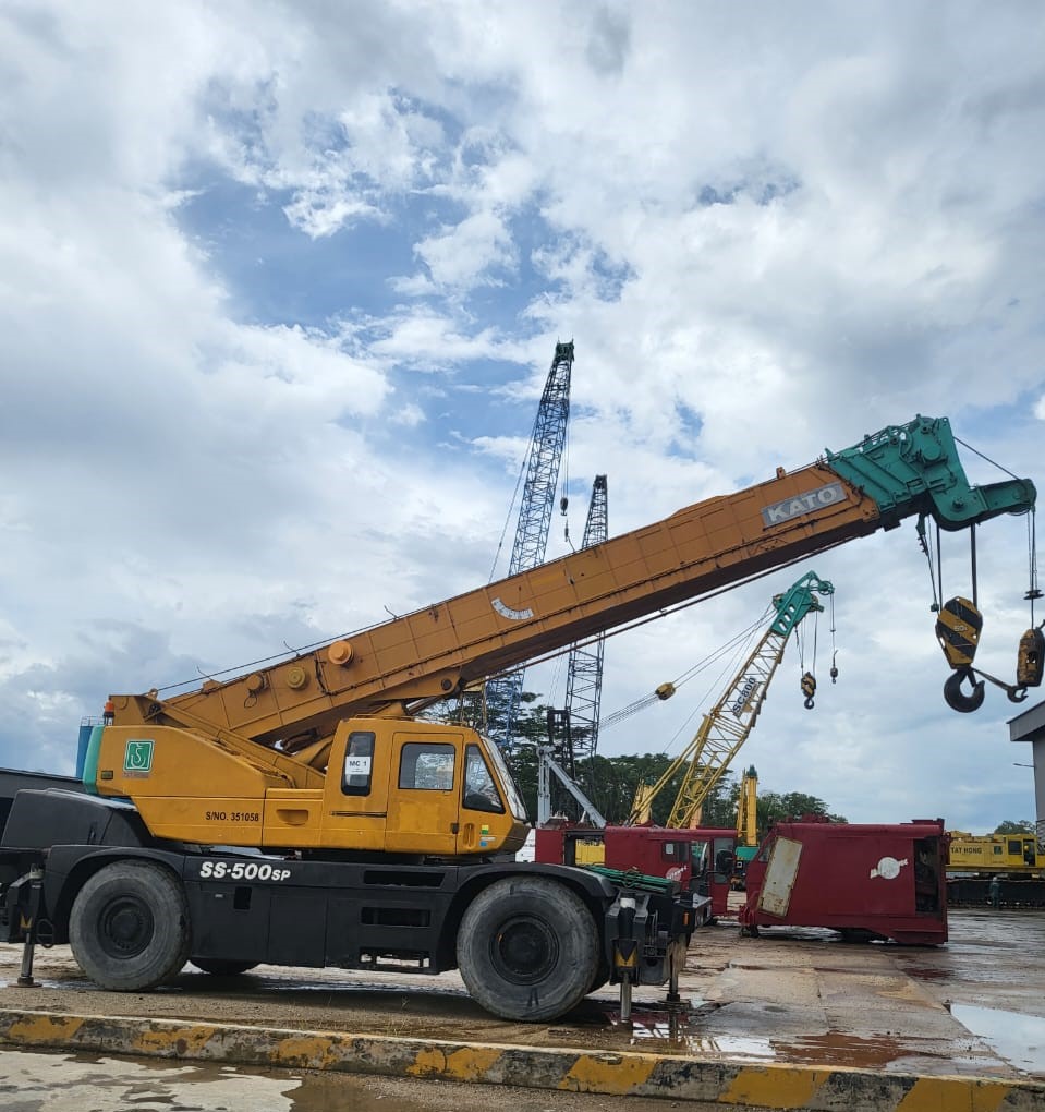 50 Ton Used KATO SS500SP Rough Terrain Crane