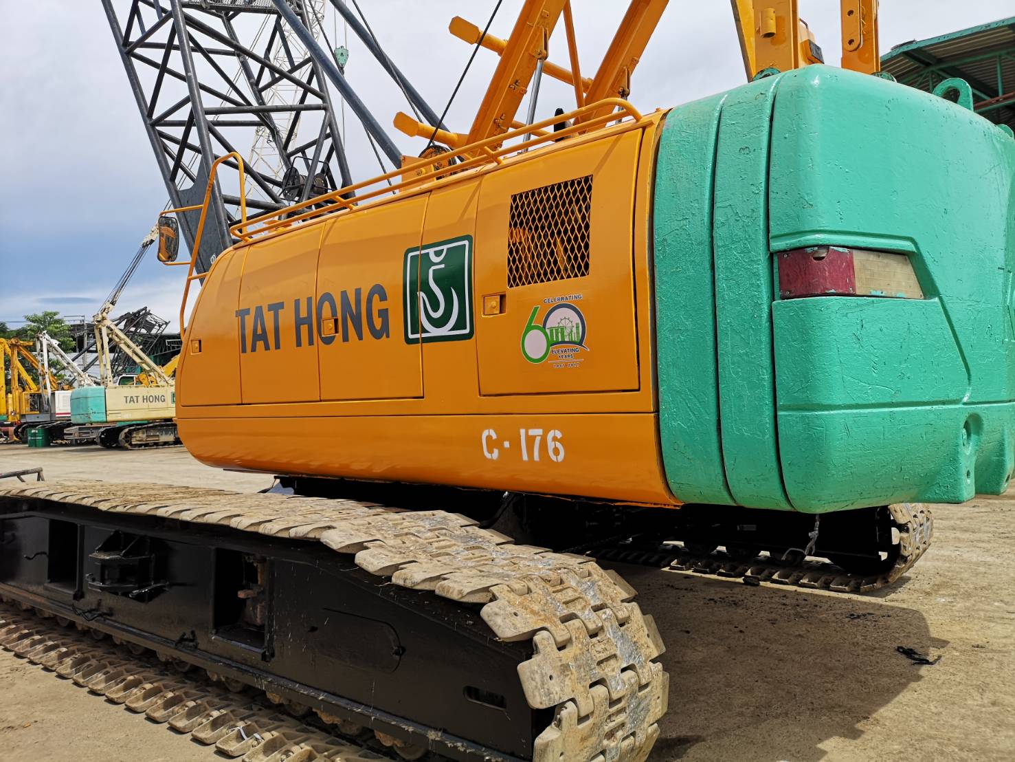 65 Ton Used KOBELCO 7065-2 Crawler Crane