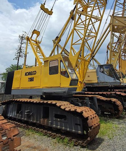 80 Ton Used KOBELCO 7080 Crawler Crane [!!! HOT SALE 02.02 ~ 2025 !!!]
