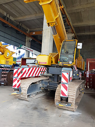 70 Ton Used MARCHETTI CW70-42L Telescopic Crawler Crane
