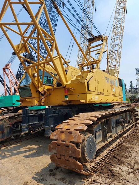 80 Ton Used SAMSUNG CX800 Crawler Crane